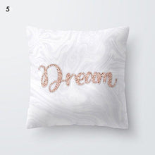 Load image into Gallery viewer, Rose Gold Beautiful Pillow Cover Cushion Home Decorative Colorful Print Cozy Pillow Cases Pineapple Pink Cushion Cover