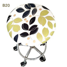 Load image into Gallery viewer, Round Chair Cover Bar Stool Cover Elastic Seat Cover Home Chair Slipcover Round Chair Bar Stool Floral Printed Padded Round Bar Stool Cover Cushion With Elastic Fabric Round Chair Seat Cushion For Wooden Metal Stools 30-40cm