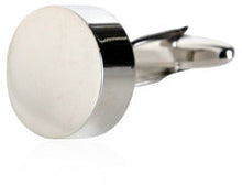 Load image into Gallery viewer, Round Engravable Cufflinks