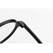 Load image into Gallery viewer, Round Frame Reading Glasses Stylish Anti Blue Light Eyeglasses Ultra Light Reading Glasses Portable Gift For Parents Unisex Stylish Eyeglasses Glasses Clear Lens Women Men Eyewear Anti Blue Light Glasses