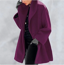 Load image into Gallery viewer, Round neck loose hooded woolen cloth - # GIAA23210005