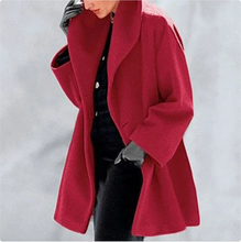 Load image into Gallery viewer, Round neck loose hooded woolen cloth - # GIAA23210005