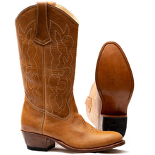 Load image into Gallery viewer, Custom Round Toe Cowgirl Boots