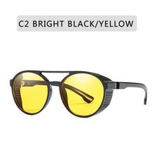 Load image into Gallery viewer, Round Vintage Sunglasses Retro Eyewear For Men Women Classic Sunglasses For Women & Men Retro Style Goggles In Round Shape Flip Up Driving Glasses Vintage Style & Fashionable Eyewear