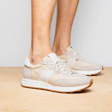 Load image into Gallery viewer, 66-265-TPE ROXI Suede & Calfskin Sneaker, Taupe