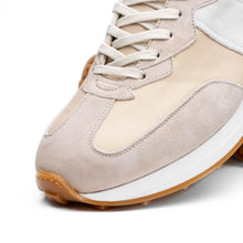 Load image into Gallery viewer, 66-265-TPE ROXI Suede & Calfskin Sneaker, Taupe