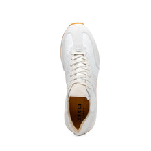 Load image into Gallery viewer, 66-265-WHT ROXI Suede & Calfskin Sneaker, White