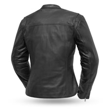 Load image into Gallery viewer, Roxy - Women's Leather Motorcycle Jacket