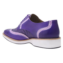 Load image into Gallery viewer, Roy Ostrich Leather Perforated toe Casual Oxford Dress Shoes