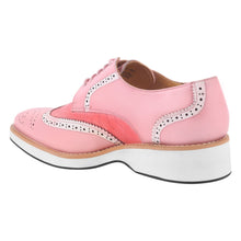 Load image into Gallery viewer, Roy Ostrich Leather Perforated toe Casual Oxford Dress Shoes