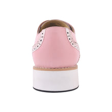 Load image into Gallery viewer, Roy Ostrich Leather Perforated toe Casual Oxford Dress Shoes