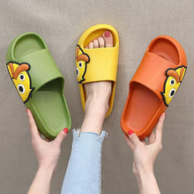 Load image into Gallery viewer, Flip Flops Rubber Beach Slides Waterproof Women Men's Slippers Sandals Cotoon Fur Thick Sole Winter Home Bath Shoes Memory Foam Bedroom Slippers Indoor Shoes Fuzzy Garden Waterproof Slippers