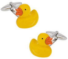 Load image into Gallery viewer, Rubber Ducky Cufflinks