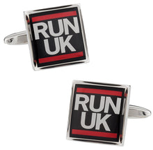 Load image into Gallery viewer, Run UK Cufflinks