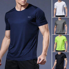 Load image into Gallery viewer, Men's Quick Dry Compression Fitness T-Shirt'