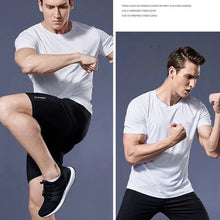 Load image into Gallery viewer, Men's Quick Dry Compression Fitness T-Shirt'