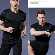 Load image into Gallery viewer, Men's Quick Dry Compression Fitness T-Shirt'