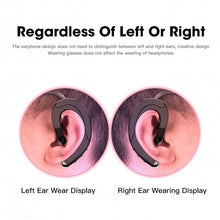 Load image into Gallery viewer, Running Sports Earphone BoneBluetooth Headphones True Wireless Earbuds with Charging Case IPX7 Waterproof Stereo Sound Earphones Built-in Mic in-Ear Headsets Deep Bass Conduction Ear Hook Bluetooth 5.0 HiFi Stereo Wireless Earphone Headset For Headsets