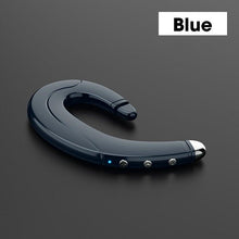 Load image into Gallery viewer, Running Sports Earphone BoneBluetooth Headphones True Wireless Earbuds with Charging Case IPX7 Waterproof Stereo Sound Earphones Built-in Mic in-Ear Headsets Deep Bass Conduction Ear Hook Bluetooth 5.0 HiFi Stereo Wireless Earphone Headset For Headsets