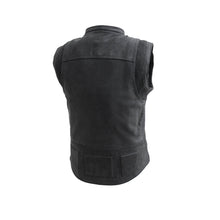 Load image into Gallery viewer, RYBAK Women's Leather Biker Club Jacket