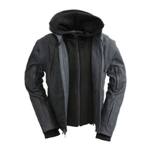Load image into Gallery viewer, RYBAK Women's Leather Biker Club Jacket