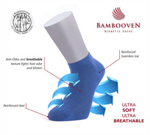 Load image into Gallery viewer, Bambooven Men’s Bamboo Lightweight Dress & Trouser Socks – (6 Pack) 634
