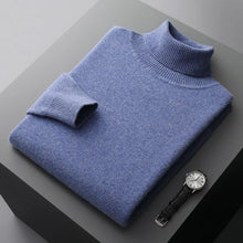 Load image into Gallery viewer, Boys Men's High Collar Winter Knit Pullover - # BOAA13510013