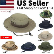 Load image into Gallery viewer, Safari Camo Sun Hat: Mesh Boonie for Outdoors