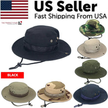 Load image into Gallery viewer, Safari Camo Sun Hat: Mesh Boonie for Outdoors