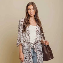 Load image into Gallery viewer, Safari Chic Kimono