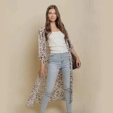 Load image into Gallery viewer, Safari Chic Kimono