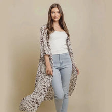 Load image into Gallery viewer, Safari Chic Kimono