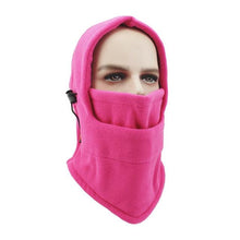 Load image into Gallery viewer, Sally Face Mask Full Face Mask Fleece Cap Balaclava Neck Warmer Hood Winter Sports Ski Men Women Tactical Mask Men Mask Sun Balaclava Shawl Women Winter Hat Soft Knitted Hooded Neck Collar Cap Beanie Hat Warm Scarf Unisex Bonnet Hooded Scarf Hat