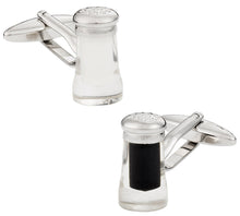 Load image into Gallery viewer, Salt & Pepper Cufflinks