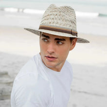 Load image into Gallery viewer, Peter Grimm Samba - Straw Fedora Hat