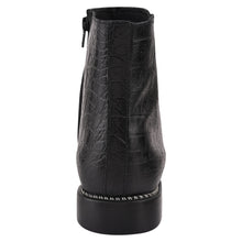 Load image into Gallery viewer, SANDRA Leather Ankle Length Side Zip Up Boots