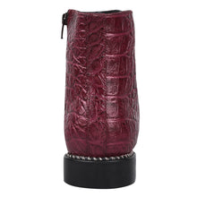 Load image into Gallery viewer, SANDRA Leather Ankle Length Side Zip Up Boots