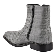 Load image into Gallery viewer, SANDRA Leather Ankle Length Side Zip Up Boots