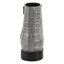 Load image into Gallery viewer, SANDRA Leather Ankle Length Side Zip Up Boots