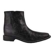 Load image into Gallery viewer, SANDRA Leather Ankle Length Side Zip Up Boots