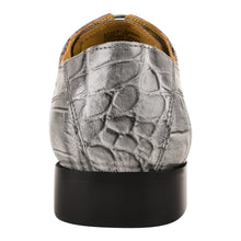 Load image into Gallery viewer, Sassy Crocodile Ostrich Print Lace-Up Dress Shoes