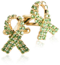 Load image into Gallery viewer, Save the Environment Cufflinks Gold