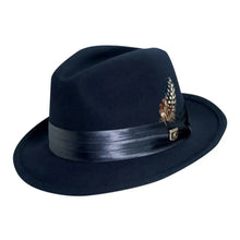 Load image into Gallery viewer, Stacy Adams Johnston - Soft Wool Felt Fedora Hat