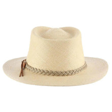 Load image into Gallery viewer, Scala Taos - Panama Straw Fedora Hat
