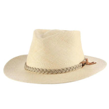 Load image into Gallery viewer, Scala Taos - Panama Straw Fedora Hat