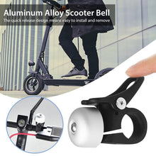 Load image into Gallery viewer, Scooter Bell Horn Aluminum Alloy Bell For Electric Scooter Loud Siren Kid Bike Scooter Bells Cycling Accessories Alloy Bike Bell Classic Bicycle Bell Loud Sound Bike Ring For Road Bike Mountain Bike City Bike