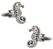 Load image into Gallery viewer, Seahorse Cufflinks