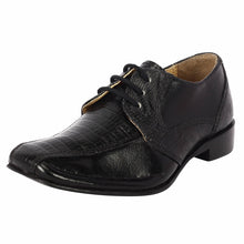 Load image into Gallery viewer, Senior Leather Oxford Style Kids Dress Shoes