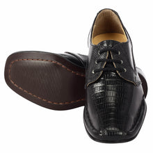 Load image into Gallery viewer, Senior Leather Oxford Style Kids Dress Shoes