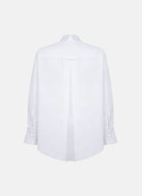Load image into Gallery viewer, Settima Ruffled White Organic Cotton Shirt